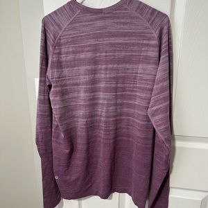 Purple Lululemon Vent Tech Shirt